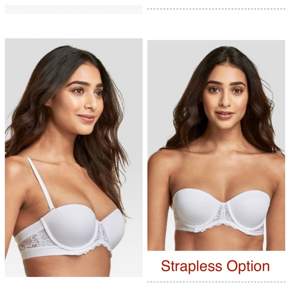 Maidenform Self Expressions Multiway Push Up Bra W/Strapless Option (40DD) NWT